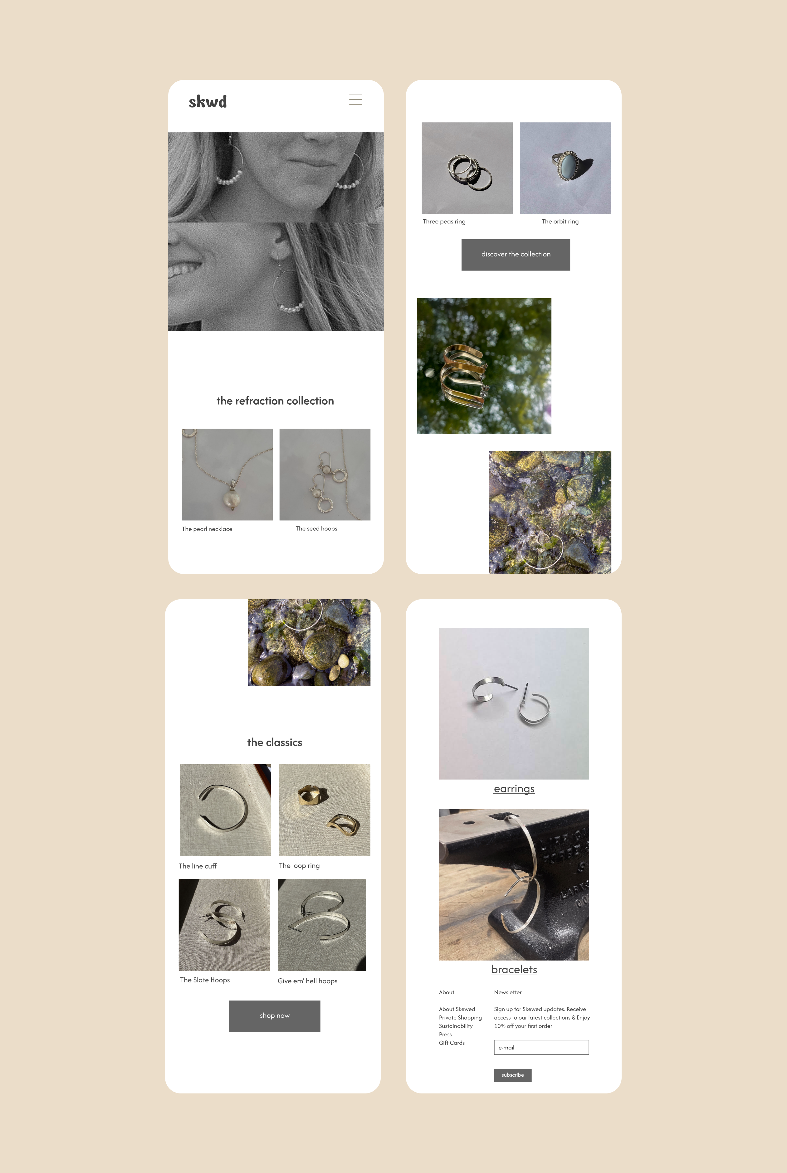 Skewed Web Shop